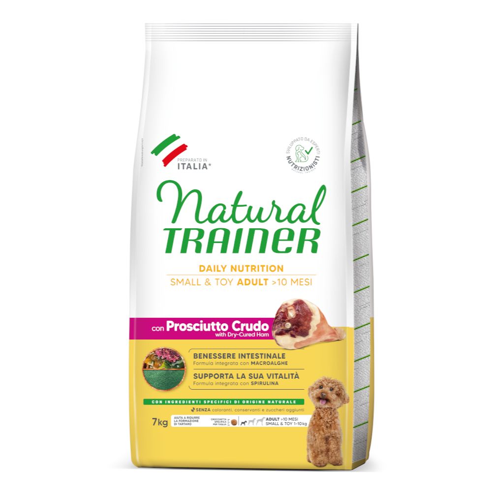 Natural Trainer Adult Small & Toy with Prosciutto Crudo 7 kg