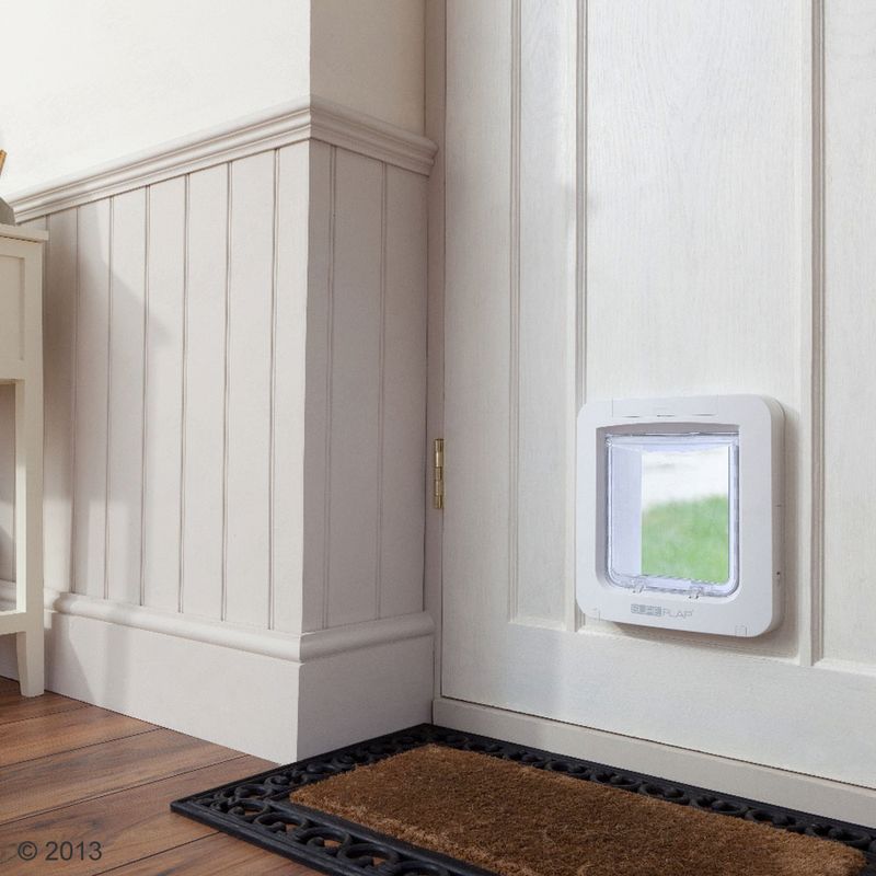 SureFlap Microchip Pet Flap White Pet Door