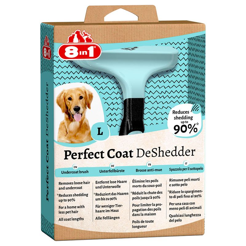 8in1 Perfect Coat DeShedder S: Comb width 4.6 cm