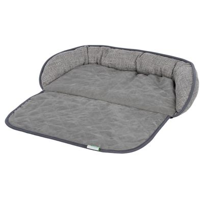 Kerbl Pet Couch Cushion Emalia - Grey 60 x 40 x 12cm (L x W x H)