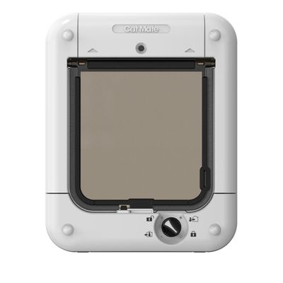 Cat Mate Microchip 360W Cat Flap Brown
