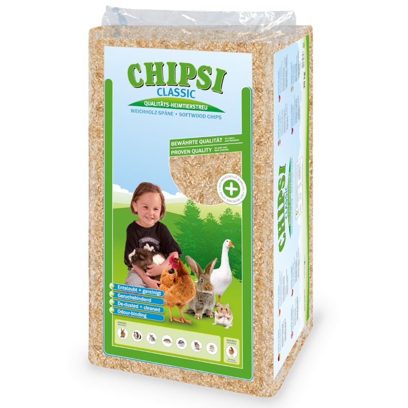 Chipsi Classic Pet Bedding 3.2kg (approx. 60l)
