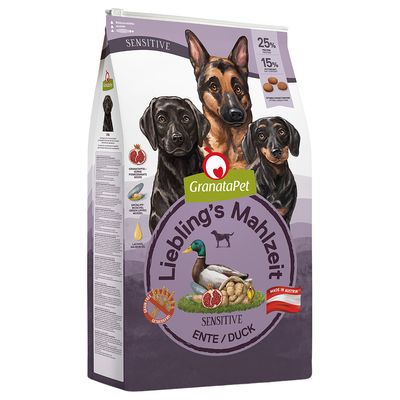 GranataPet Liebling's meal time Adult Sensitive Duck 10 kg