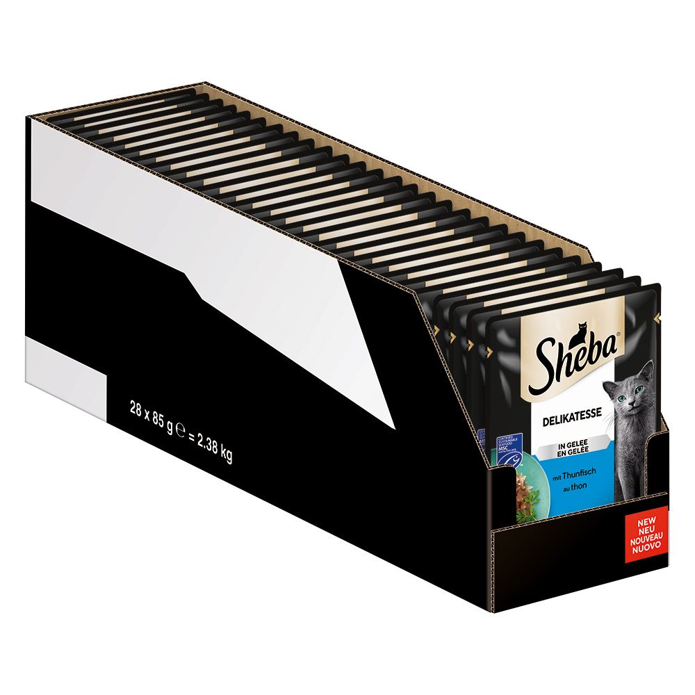 Sheba Pouches Varieties 28 x 85g Select Slices in Gravy with Chicken