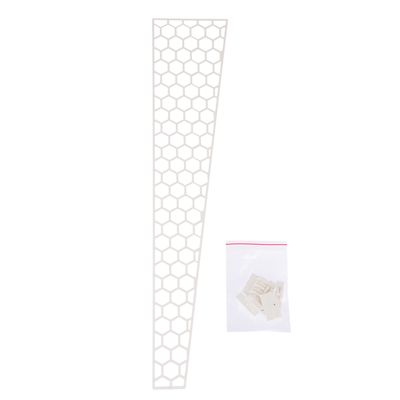 TIAKI protective grille for windows Economy set: Fastening on the window side (2 parts)