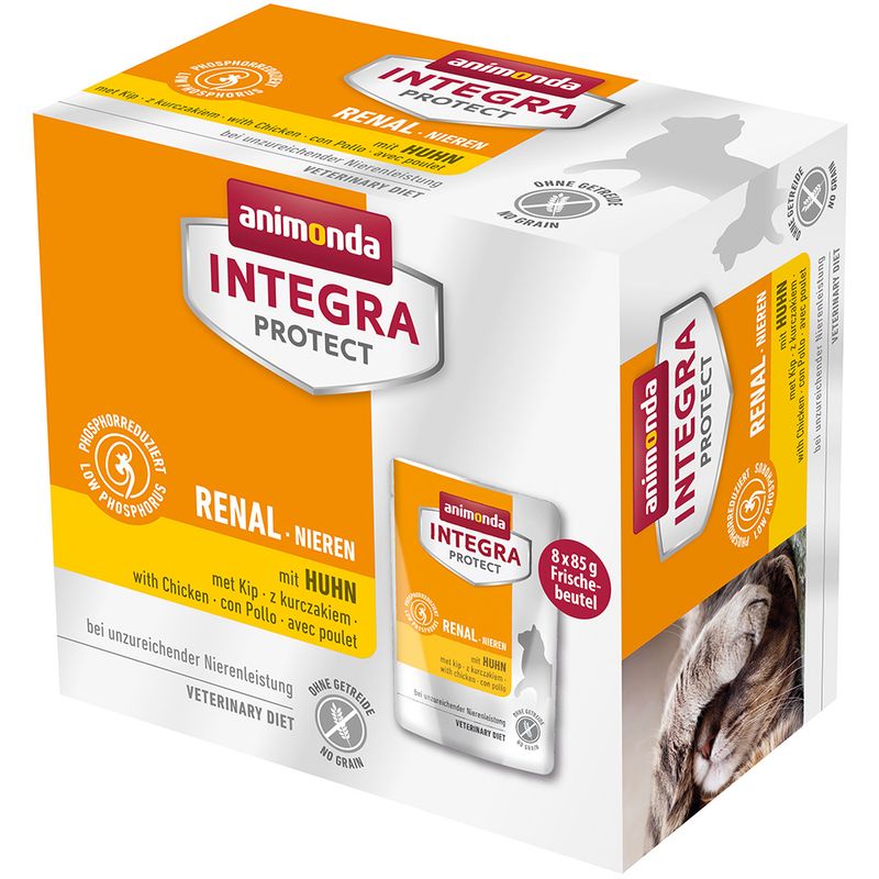 animonda Integra Protect Adult kidneys 48 x 85 g with chicken