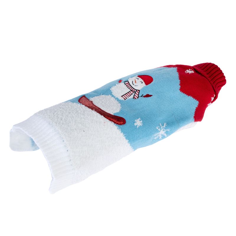 TIAKI Snowman Dog Jumper approx. 40 cm back length
