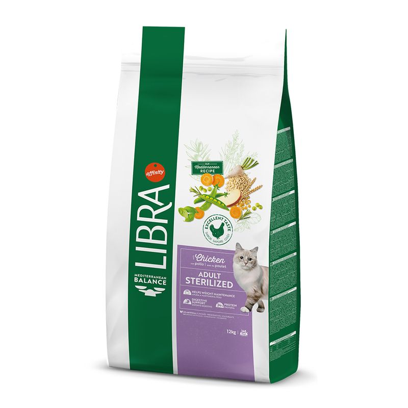 Libra Cat Adult Sterilised Chicken 3kg