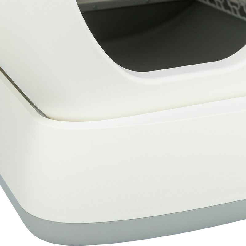 Trixie Self-Cleaning Cat Litter Box White