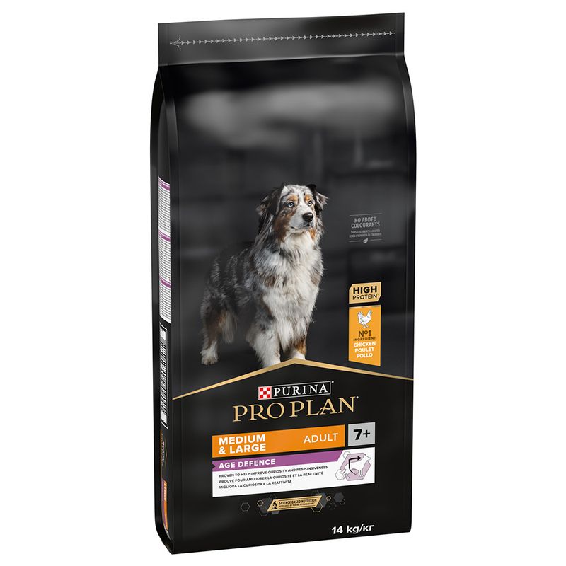 PURINA PRO PLAN Medium & Large Adult 7+ Age Defence 14kg