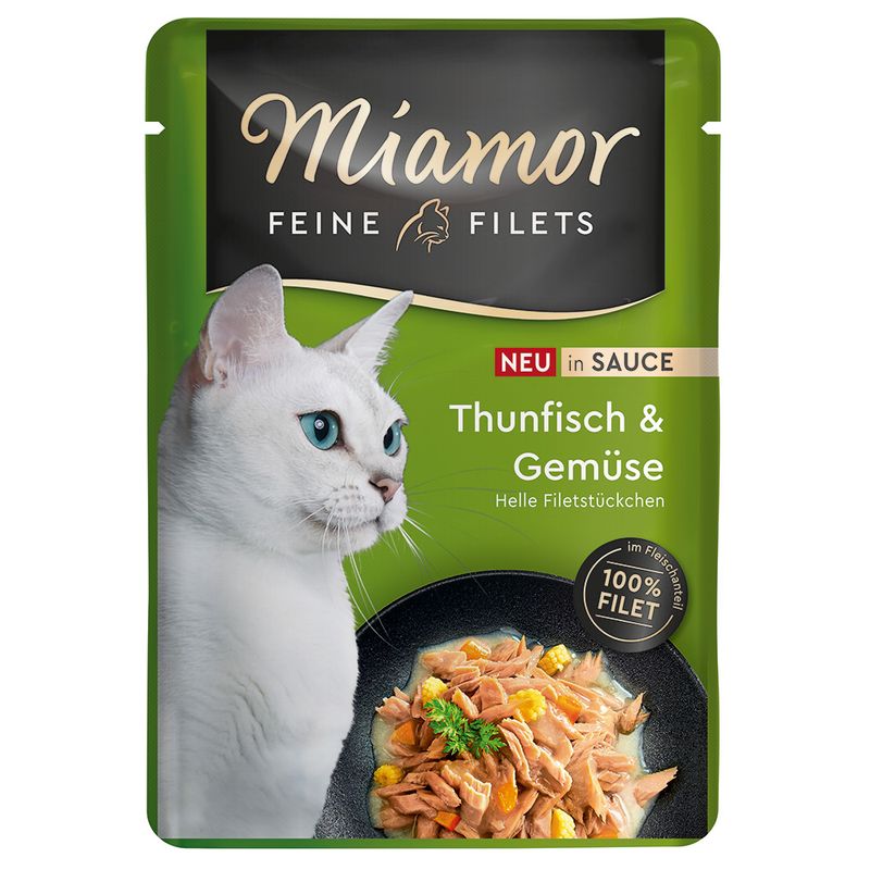 Miamor Fine Fillets in Sauce 6 x 100g Pure Chicken