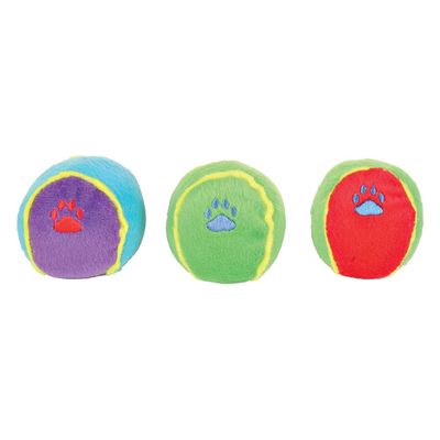 Trixie Colourful Toy Balls 3 pieces, 6cm Diameter each