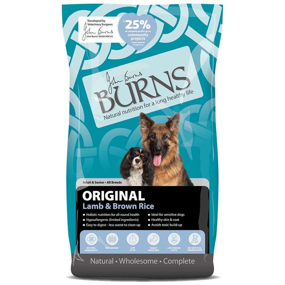 ​​​​​​​Burns Adult & Senior Original Lamb & Brown Rice 12kg