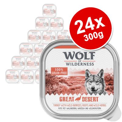 Wolf of Wilderness Adult Saver Pack 24 x 300g High Valley - Beef