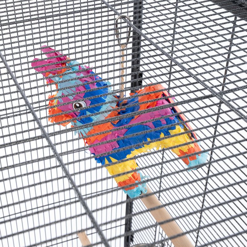 TIAKI Llama Piñata Bird Toy approx. 14 x 6 x 23cm (L x W x H)