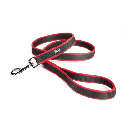 Julius-K9 Premium Jogging Lead - Red 120cm long, 25mm wide