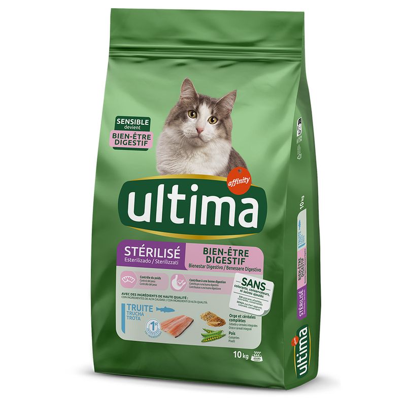 Ultima Cat Sterilised Sensitive - Trout 1.5kg