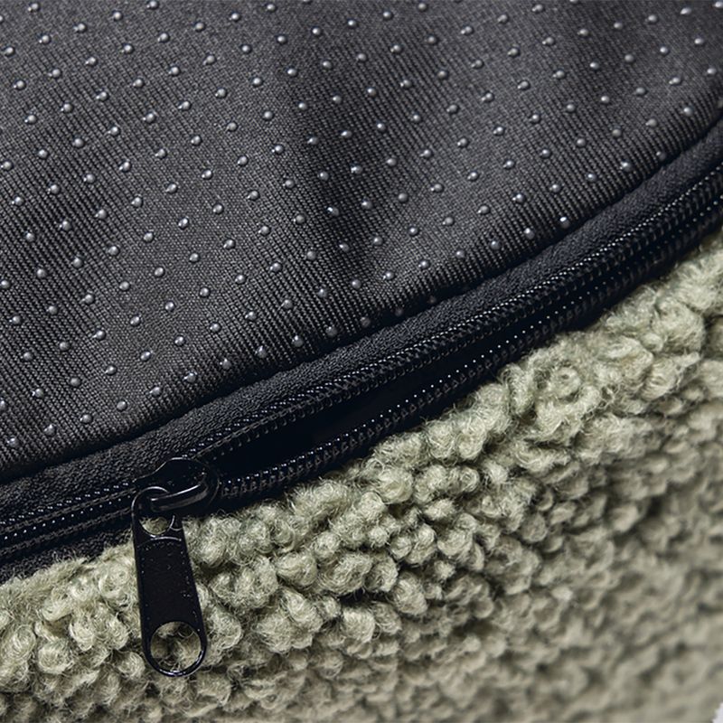 Designed by Lotte Yndis Oval Cushion Charcoal Grey