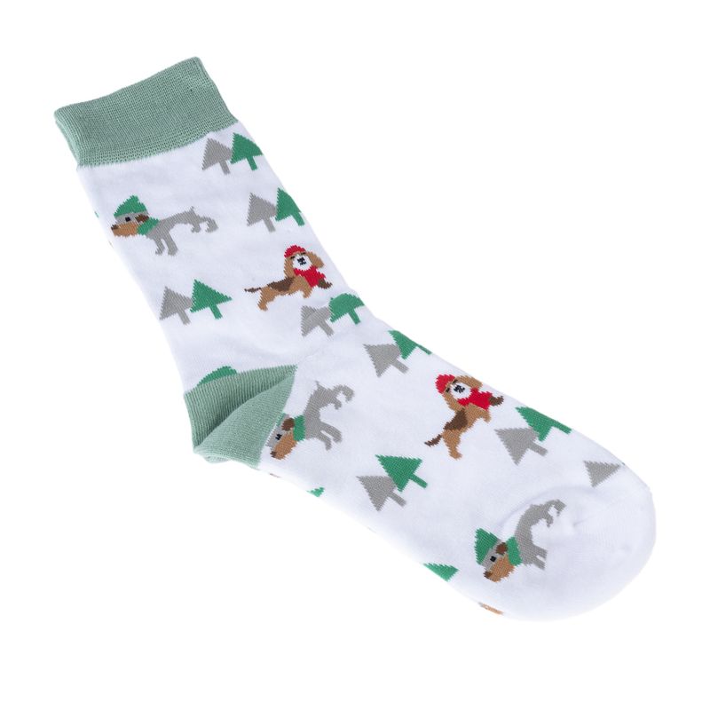 TIAKI Pet & Parent Winter Socks Set: Pet Socks (2 pairs) & Pawrent Socks (1 Pair)