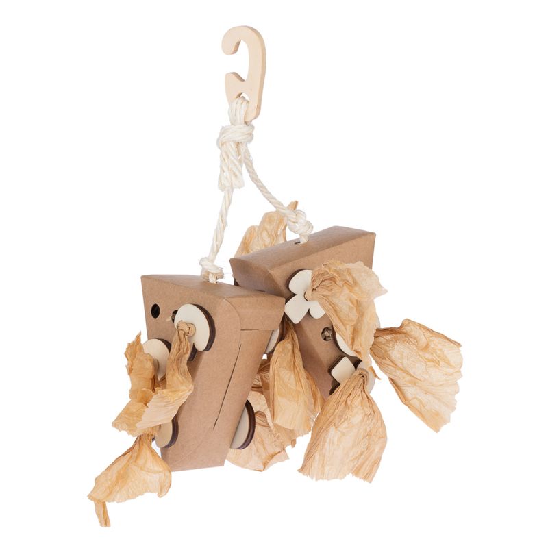 TIAKI Pizza Box Bird Toy 1 Toy