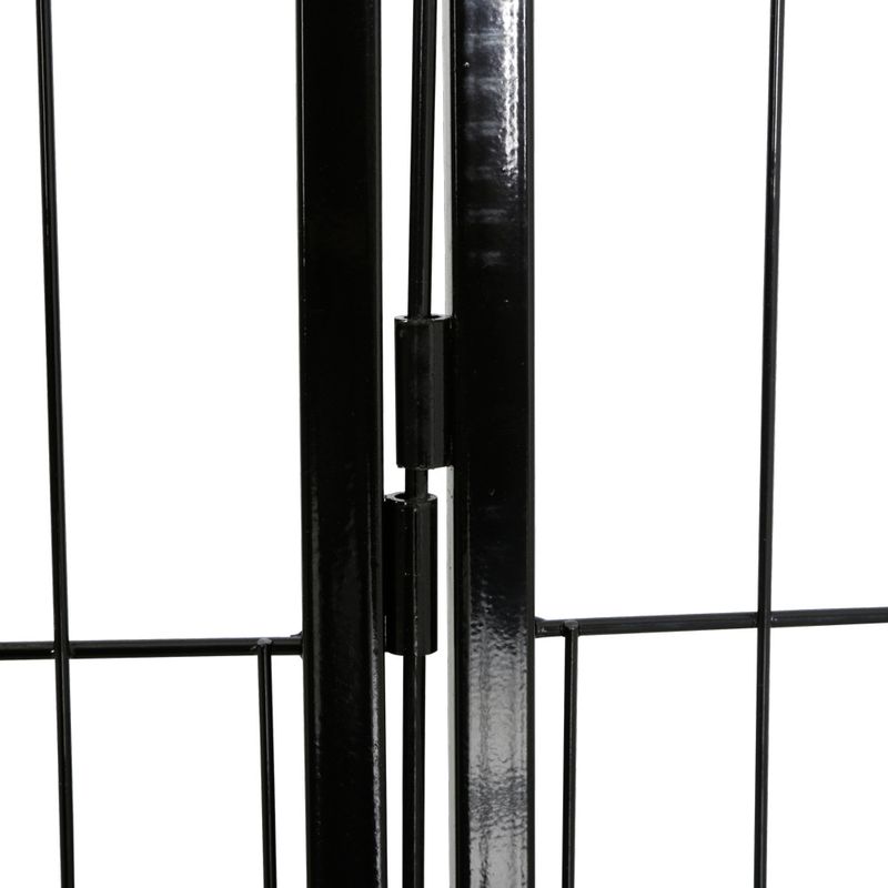 Kerbl Pet Enclosure with Door for Dogs and Puppies 8 elements, 80 x 77cm (W x H)