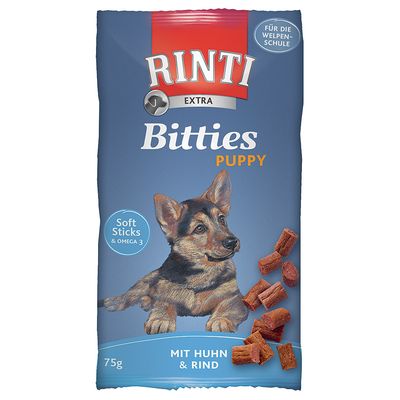RINTI Extra Puppy Bitties Chicken & Beef - 75g