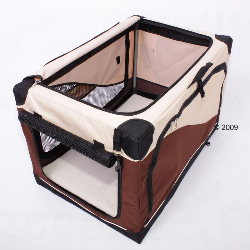 Portable Pet Home M: 76 x 50.5 x 48cm (L x W x H) - Grey