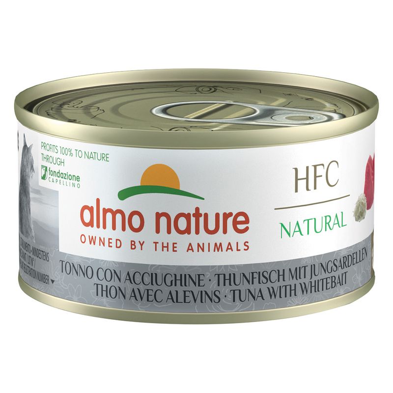 Almo Nature Saver Pack 24 x 70g HFC Natural Atlantic Tuna