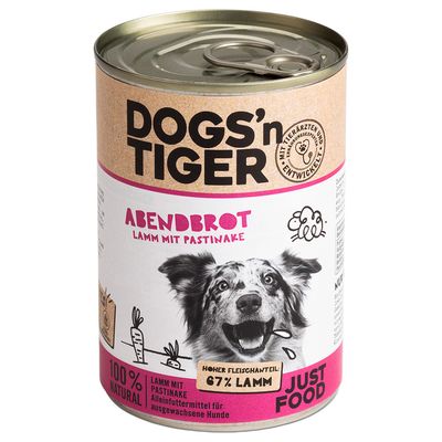 Dogs'n Tiger Adult 6 x 400g Lamb & Parsnip