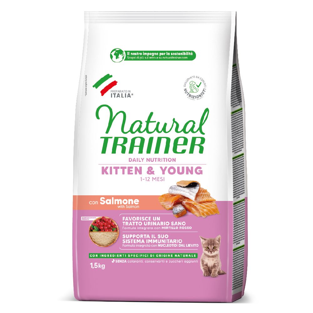 Natural Trainer Kitten Salmon 1.5 kg