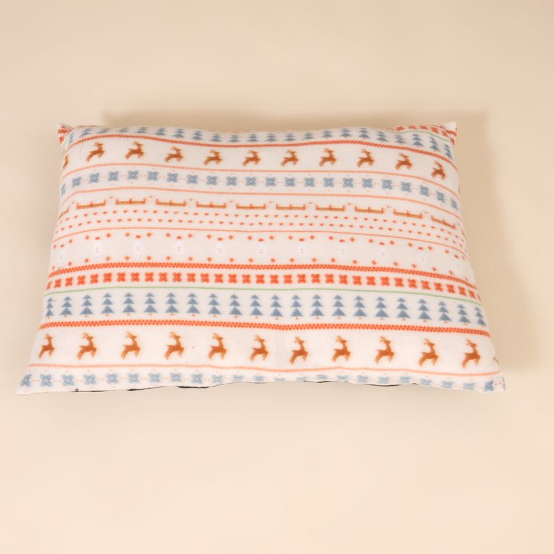 TIAKI Cuddly Cushion with Nordic Winter Pattern approx. 72 x 52 x 12 cm (L x W x H)