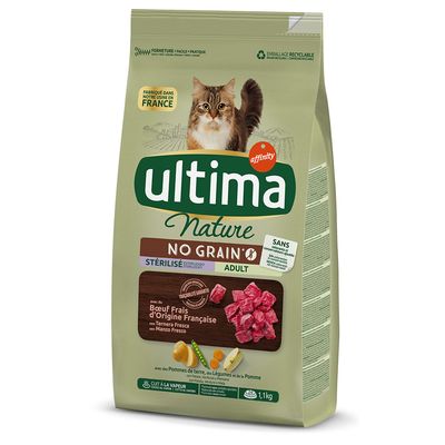 Ultima Nature No Grain Sterilised - Beef 1.1kg