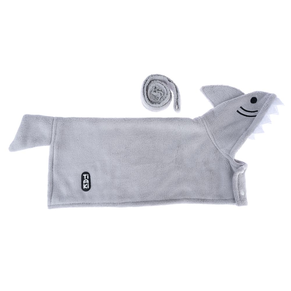 TIAKI Dog Bathrobe - Shark approx. 25cm Back Length