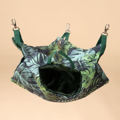 TIAKI Jungle Collection Small Pet Hammock Size S: approx. 35 x 35 cm (L x W)