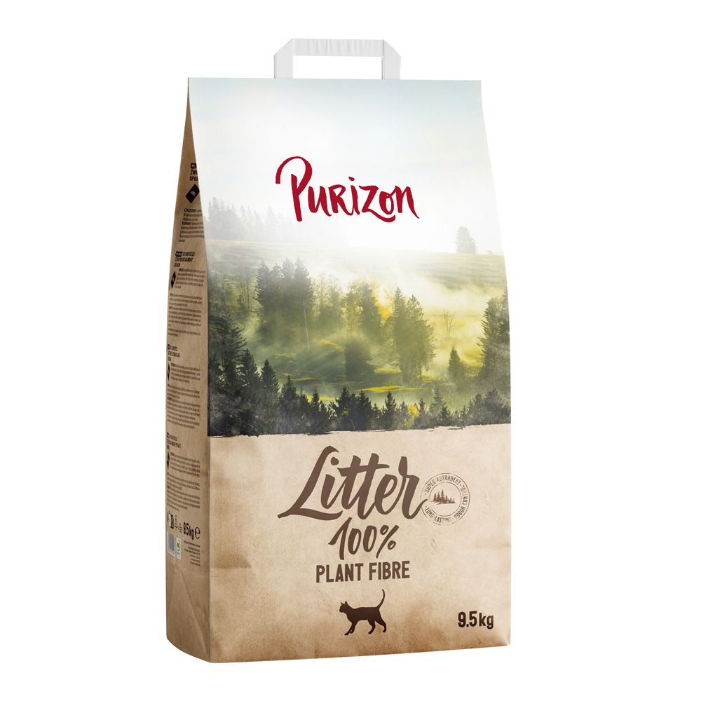 Purizon 100% Plant Fibre Cat Litter 8l
