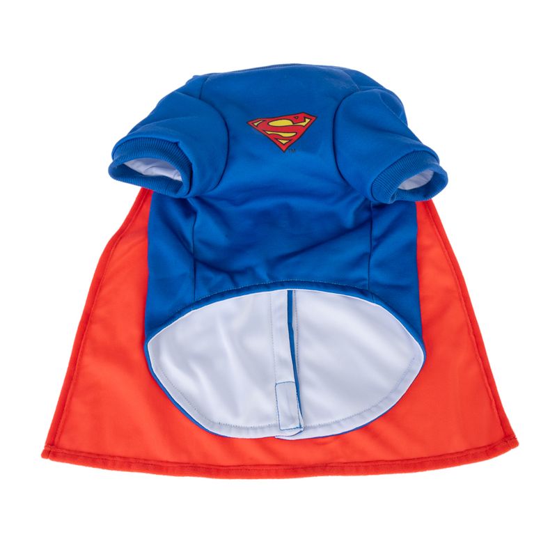 Warner Bros™ DC Superman Dog Costume Size S/M: 35cm Back Length