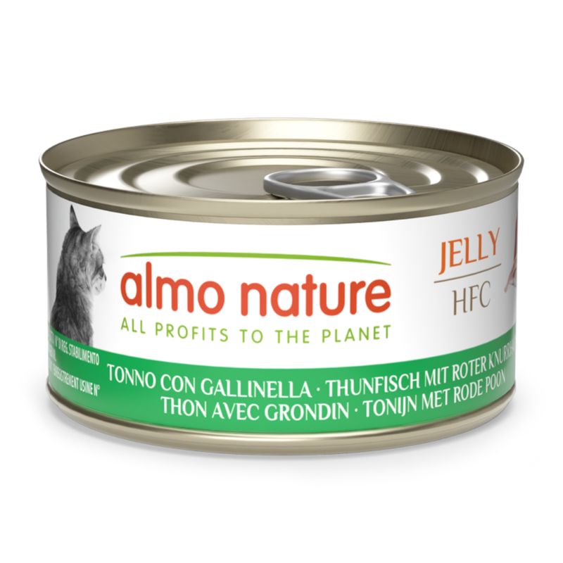 Almo Nature HFC Jelly 6 x 70g Tuna with dolphinfish