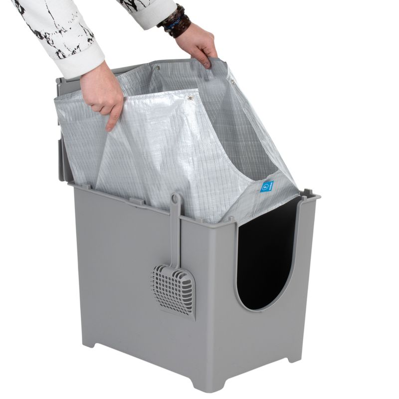 Modkat Flip Cat Litter Box White