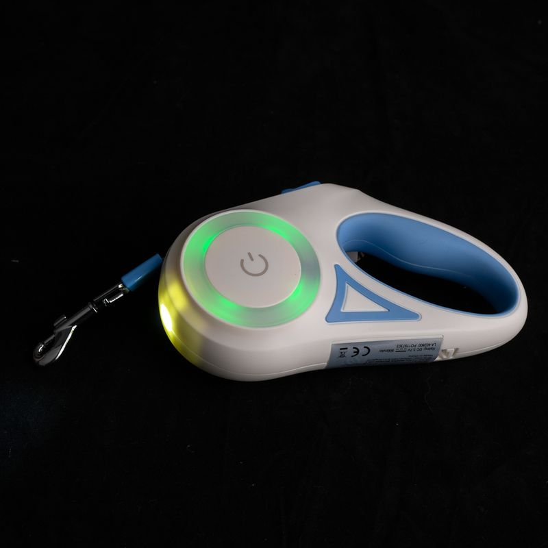 TIAKI Dragonfly Retractable Lead with Light - 5m For Dogs up to 25kg (approx. 5m)