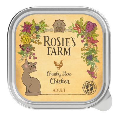 Rosie's Farm Adult Chunky Stew with Chicken 16 x 100g (trays)