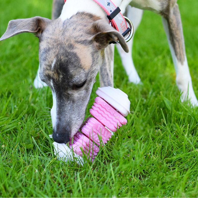 Bobby Dog Toy Onigiri Green: 14.5 x 6.5 x 6.5cm (L x W x H)
