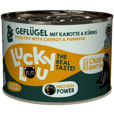 Lucky Lou Senior 6 x 200 g Poultry