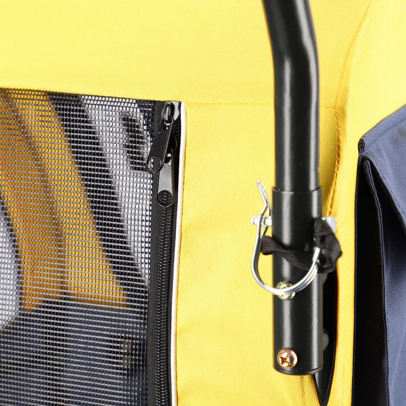 HAFENBANDE Cabby Bicycle Trailer incl. 2 couplings 155 x 74 x 103 cm (L x W x H) / up to 45kg