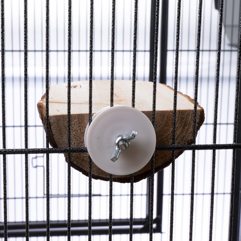 TIAKI Wooden Platform with Bark - Oval approx. 17 x 8 x 4 cm (L x W x H)