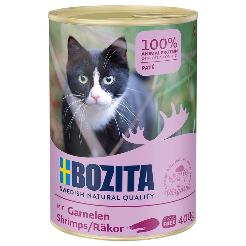 Bozita Canned Food 6 x 400g Beef Pâté