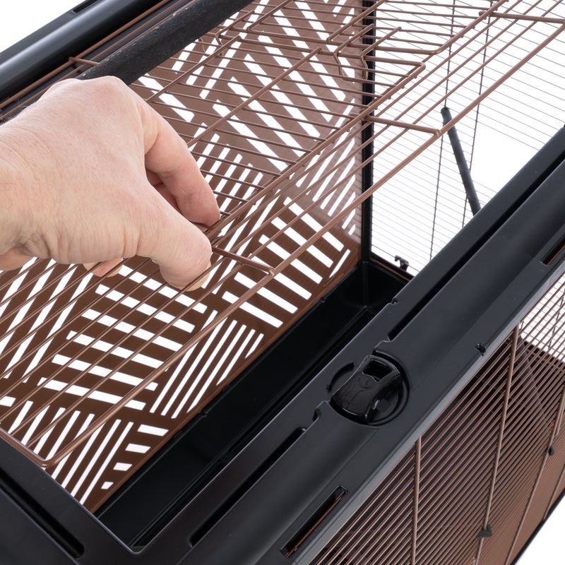 Modern Living Industrial Bird Cage 81 x 48 x 84 / 102 cm (L x W x H)