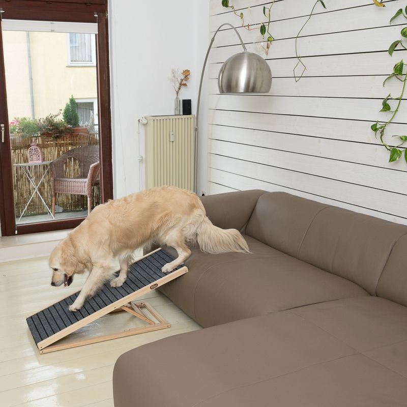 TIAKI Up & Down Pet Ramp approx. 70 x 35 x 30 - 40cm (L x W x H)