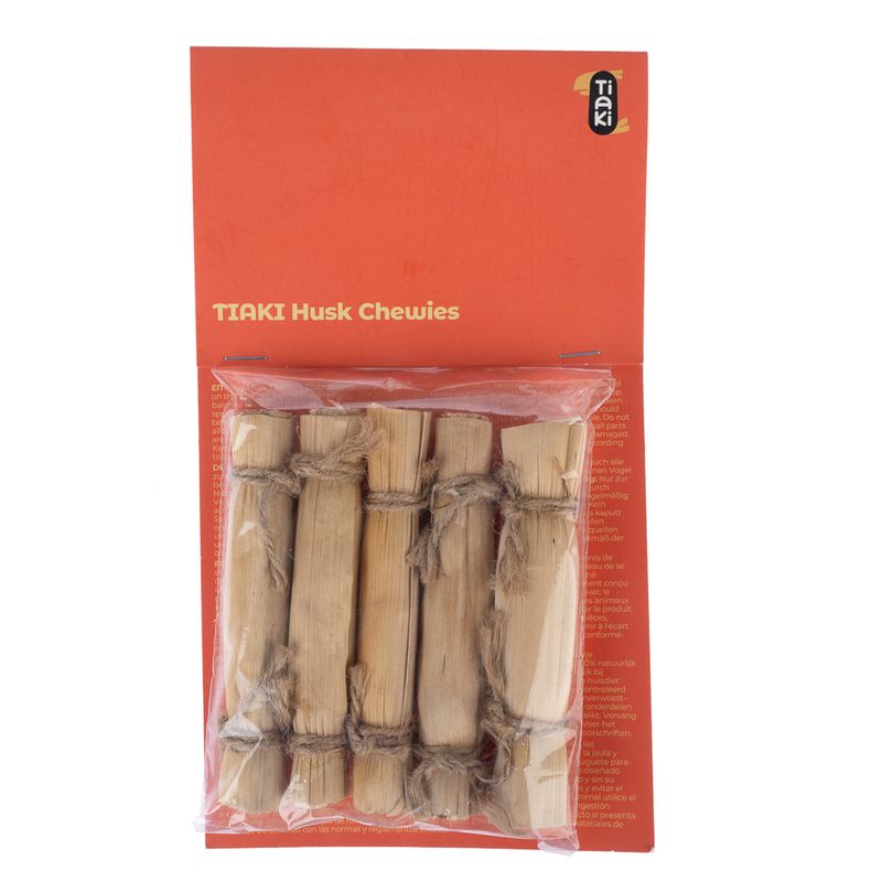 TIAKI Husk Chewies Nibble Bird Toy 5 toys