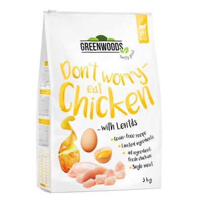 Greenwoods Chicken with Lentils, Potatoes & Egg 400g