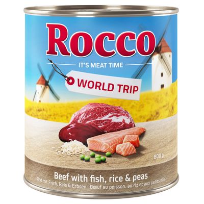 Rocco World Trip: Spain - Beef with Fish, Rice & Peas 6 x 800g